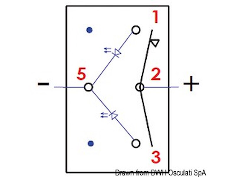 Interruttore a bascula Marina R impermeabili
