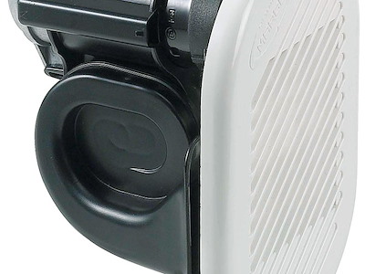 Tromba elettropneumatica HURRICANE con compressore inglobato nella tromba e mascherina