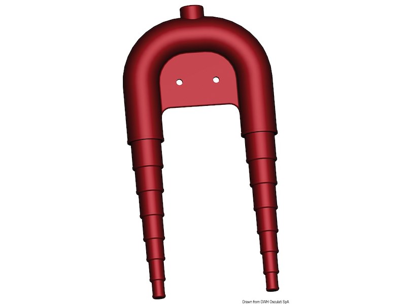 Antisifone montaggio a parete 