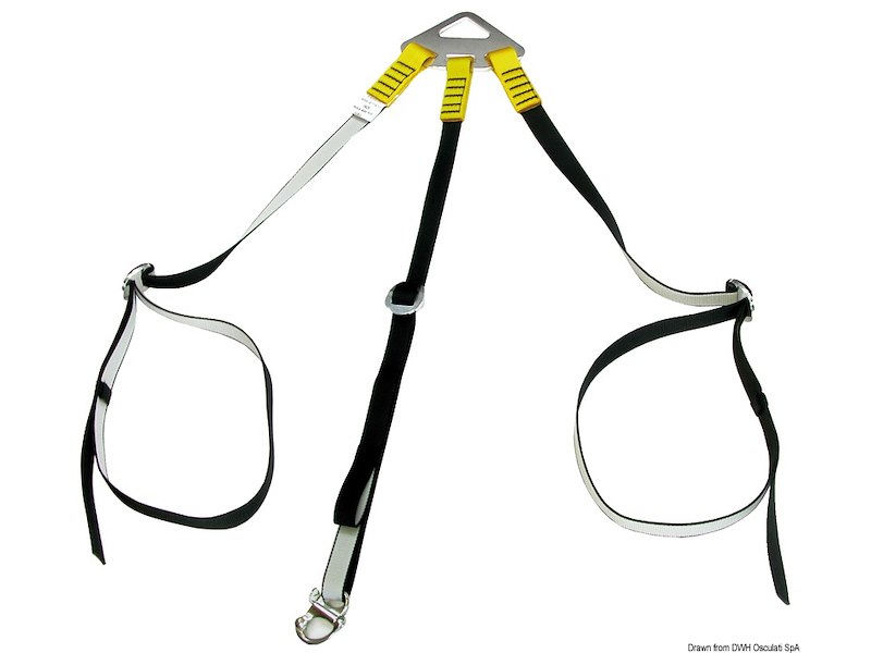 Sospendita in poliestere per sollevamento tender