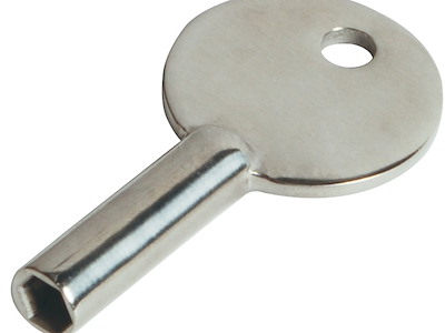 Alzapagliolo e chiusura portelli con maniglietta rientrante a molla e dente di fermo a scatto