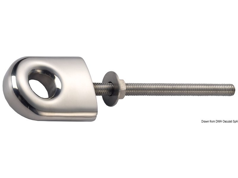 Anello prua/poppa inox 