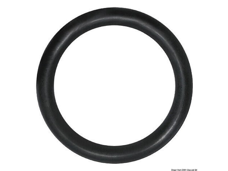 Anello gomma scatola volano