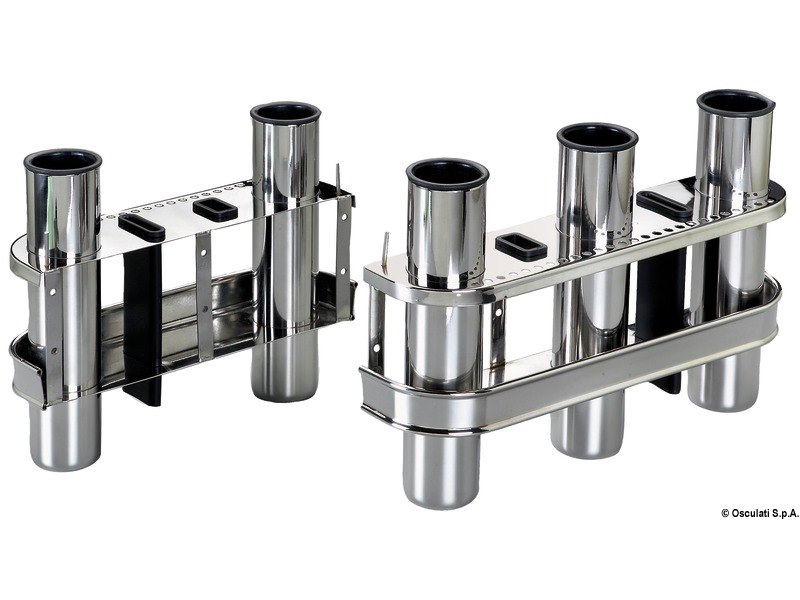 Portacanna da parete in acciaio inox