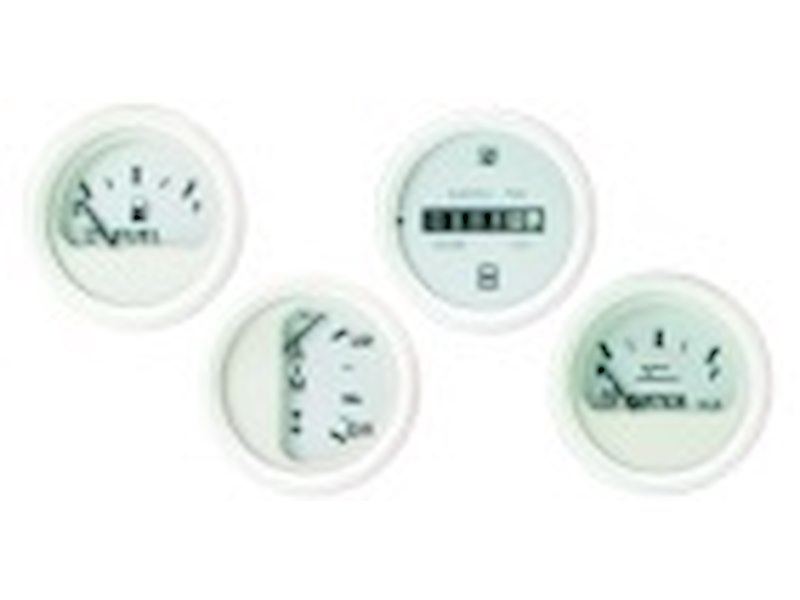 INDICATORI Ø53mm DRESS WHITE