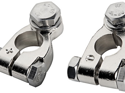 Coppia morsetti BIG per batteria 