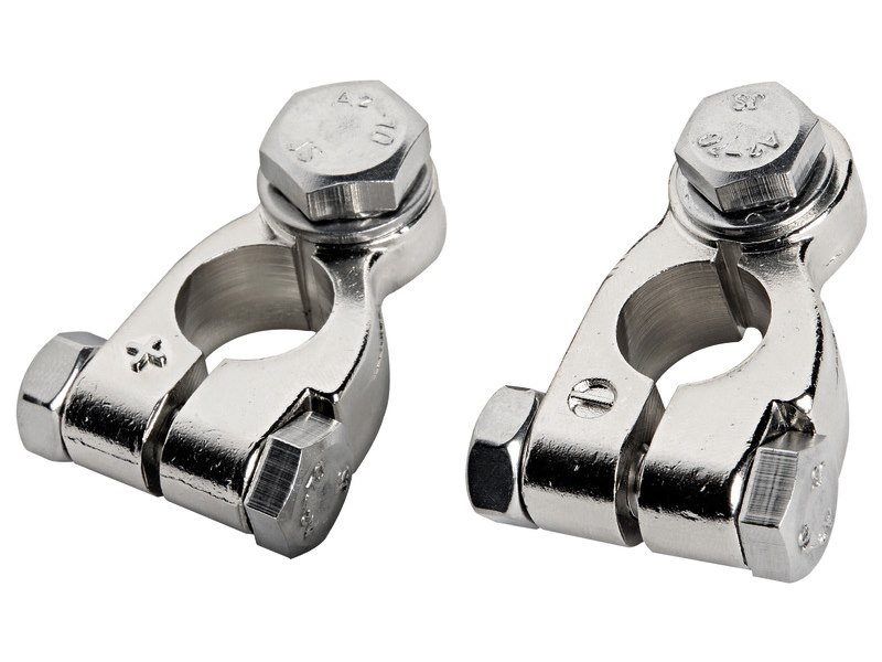 Coppia morsetti BIG per batteria 