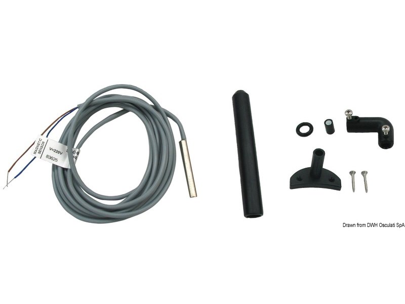 Kit magnete da inserire nel barbotin del verricello