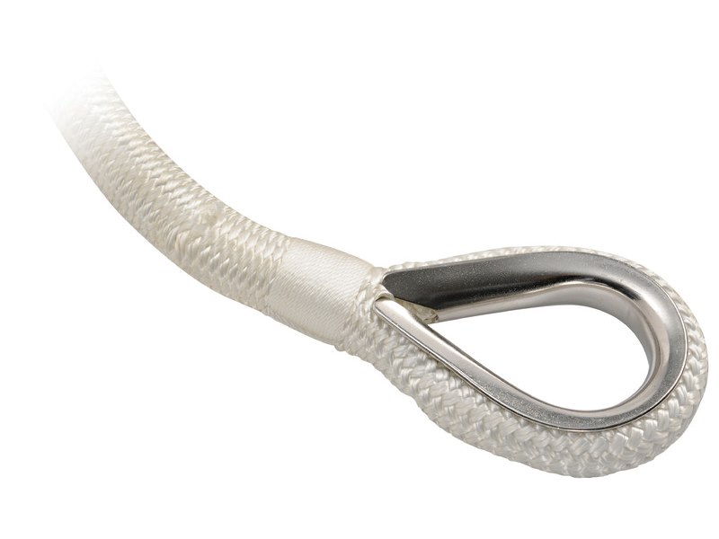 Cima ormeggio doppia treccia impiombata con redancia