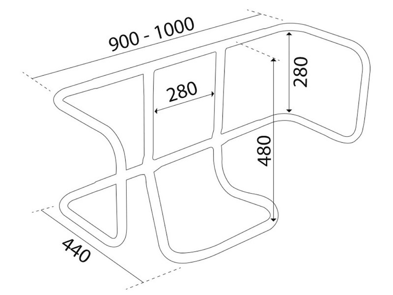 Porta zattere universale per varo rapido