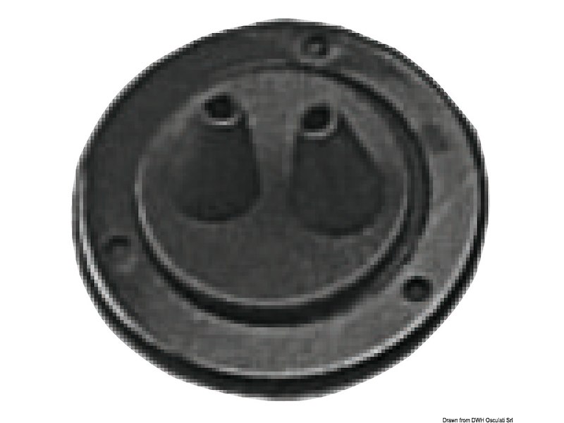 Soffietto con ghiera per cavi telecomando 