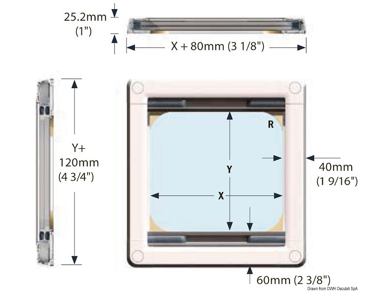 Tenda oscurante e zanzariera a plissé DOMETIC SkyScreen Pleated – installate in superficie