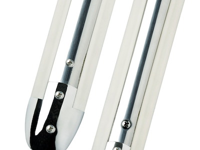 Terminale parabordo per profili a C e mandorla