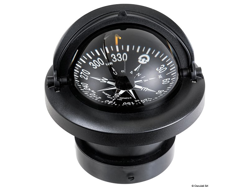 Bussola da incasso + apertura telescopica avvolgente RIVIERA 4"