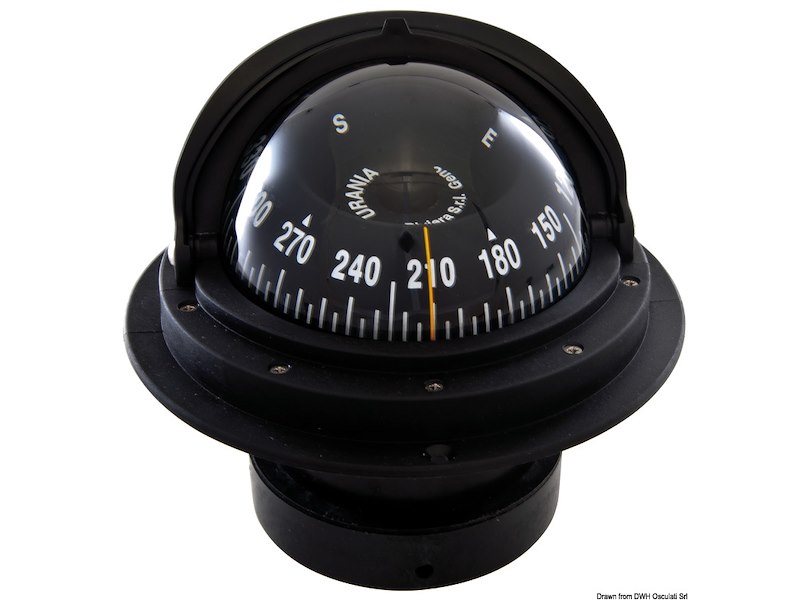 Bussola da incasso + apertura telescopica avvolgente RIVIERA 4"