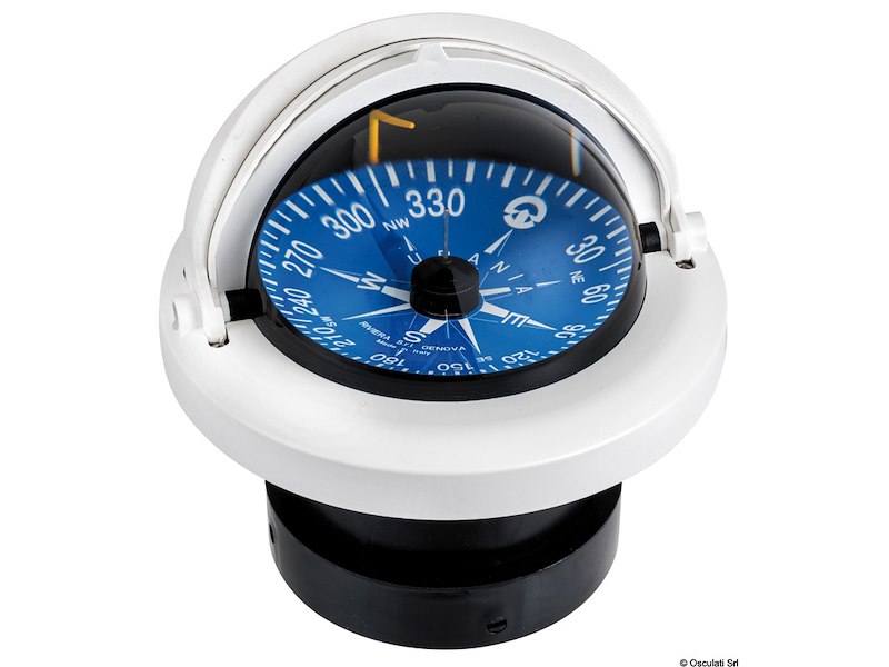 Bussola da incasso + apertura telescopica avvolgente RIVIERA 4"
