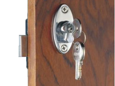 Serratura con pomello 16/38 mm 