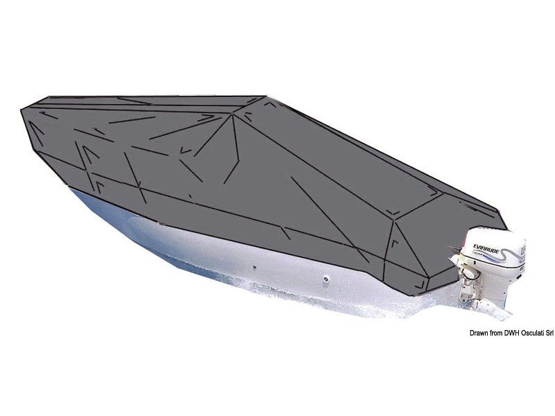 Telone per scafi aperti con console di guida centrale