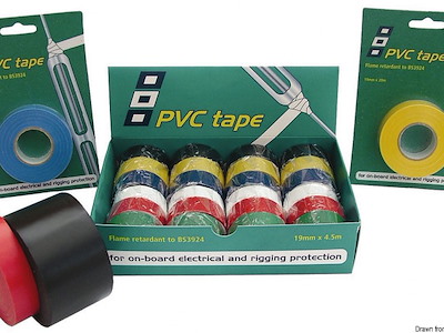 Nastro isolante PSP MARINE TAPES ritardante fiamma in PVC