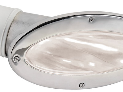 Coppia fari da murata ad incasso Compact con lampadina LED