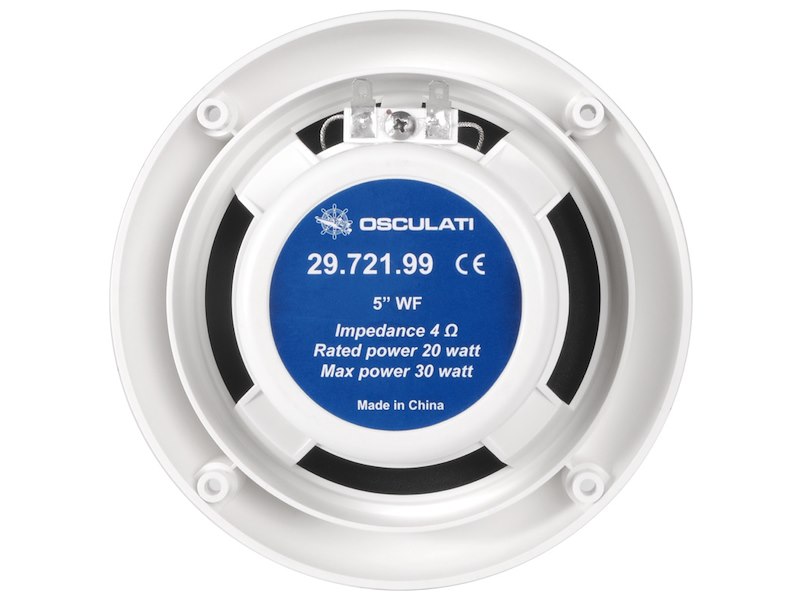 Coppia altoparlanti stereo a due vie versione Slim, profondità 23 mm