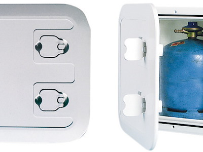 Gavone per bombole gas ventilazione remota 