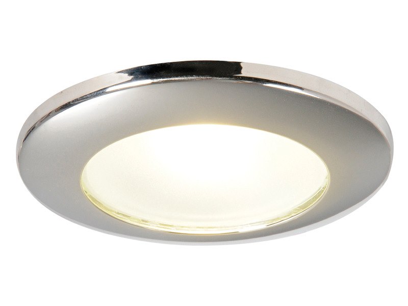 Faretto LED Syntesis finitura acciaio inox 