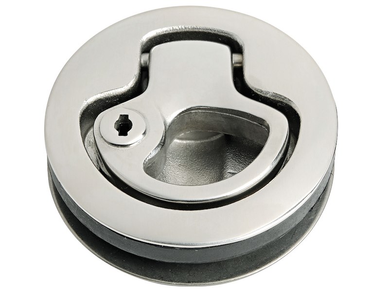 Alzapagliolo e chiusura sportelli con maglietta rientrante a molla