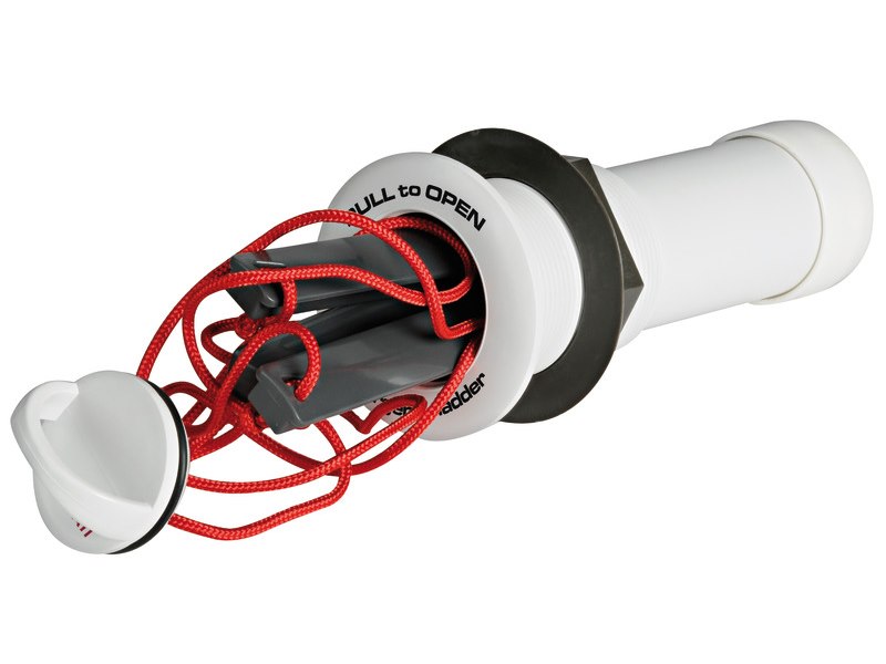 Scaletta di emergenza ad incasso a 3 gradini