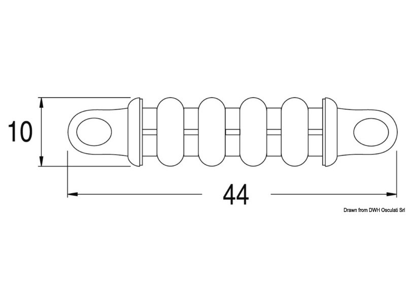 Dispositivo di ormeggio DOUGLAS MARINE Master Mooring 20