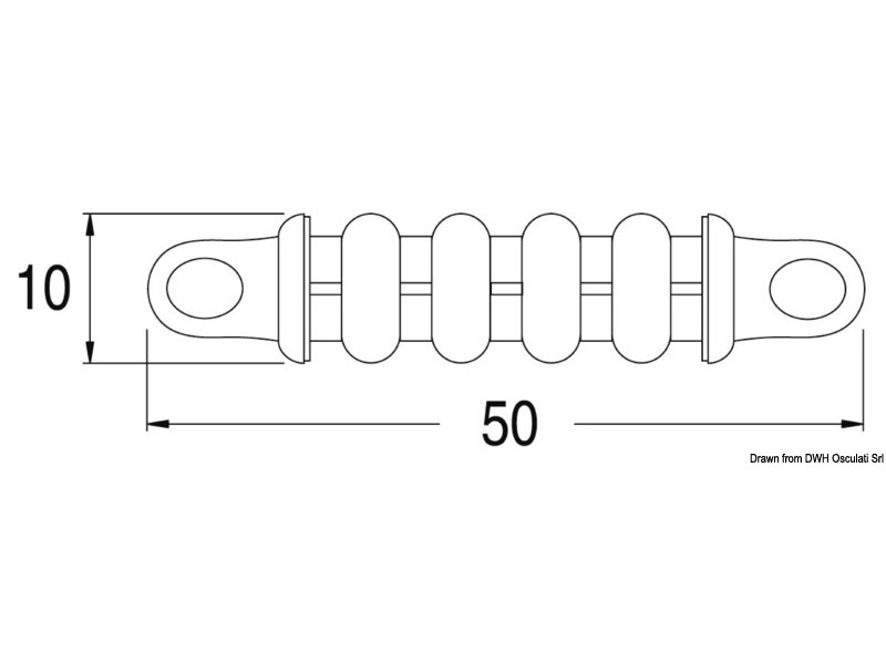 Dispositivo di ormeggio DOUGLAS MARINE Master Mooring 30