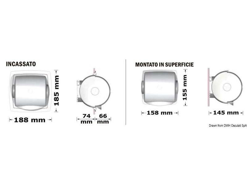 Porta carta igienica DryRoll 