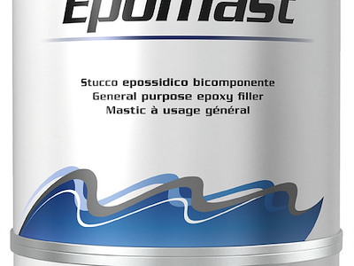 Stucco bicomponente Epomast grigio chiaro 0,50 l 