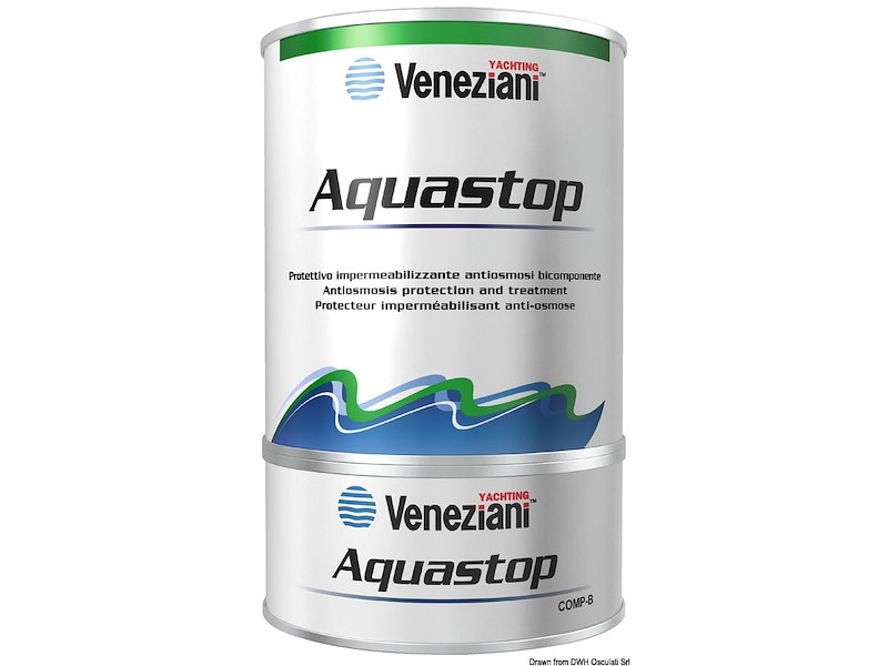 Fondo Aquastop azzurro trasparente 0,75 l 