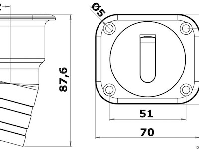 Tappo imbarco Square