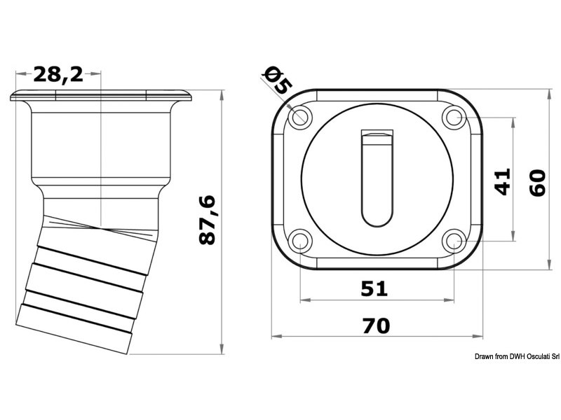 Tappo imbarco Square