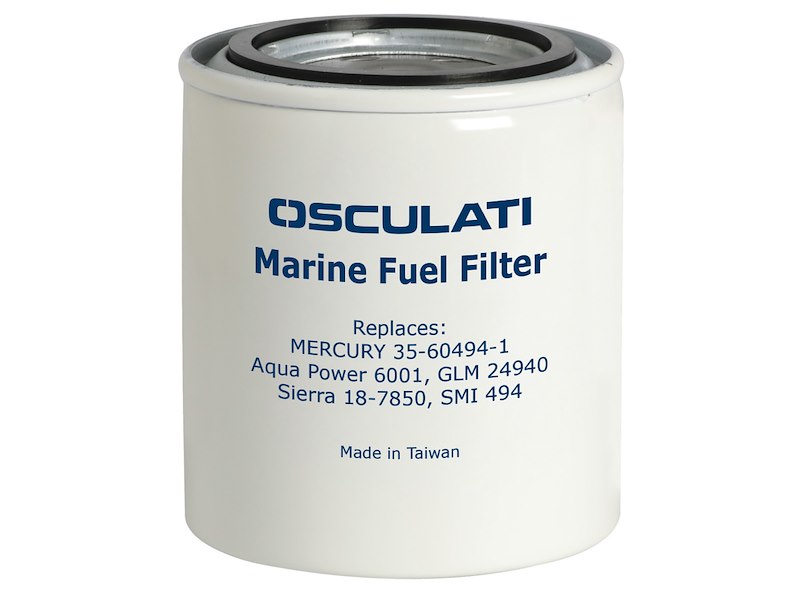 Filtro benzina/diesel con cartuccia a perdere da 10 micron