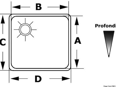 Lavello rettangolare