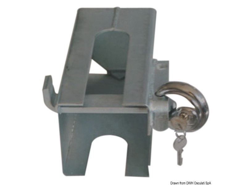 Antifurto universale per carrello 