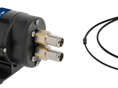 Pompa autoadescante reversibile  per svuotamento olio e per travaso gasolio