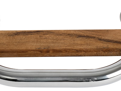 Gradino risalita inox/teak 
