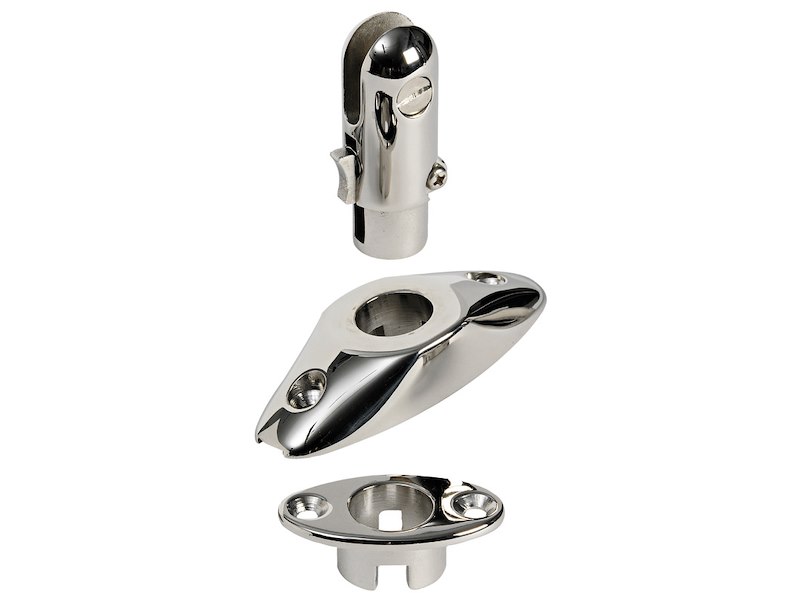 Basetta a scatto per tendalini