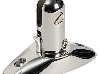 Basetta a scatto per tendalini