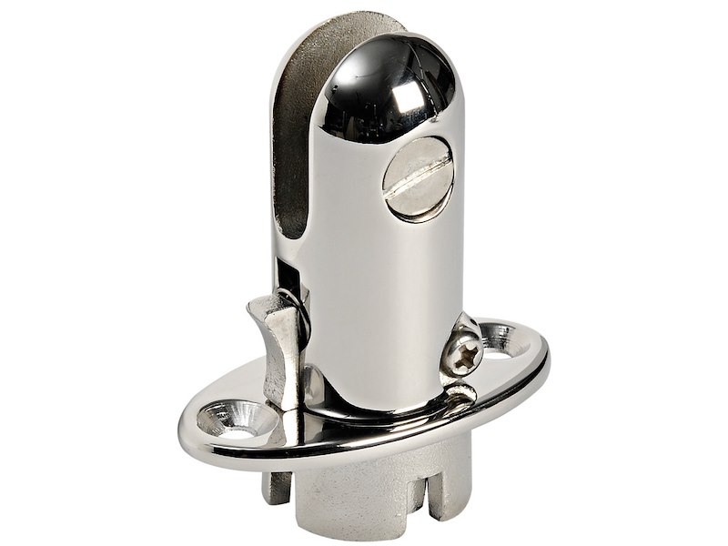 Basetta a scatto per tendalini