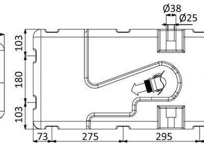 Serbatoio acque nere con maceratore WHALE incorporato