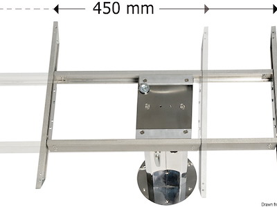Traslatore bidirezionale per gambe tavolo