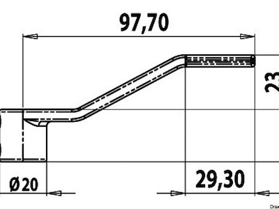 Camma/leva di ricambio per alzapagliolo