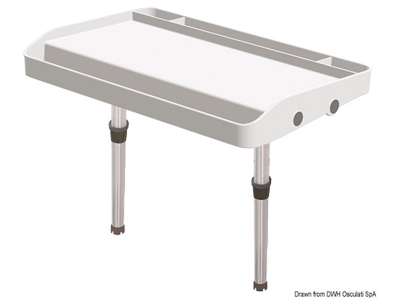 Vassoio porta esche e pulizia del pesce