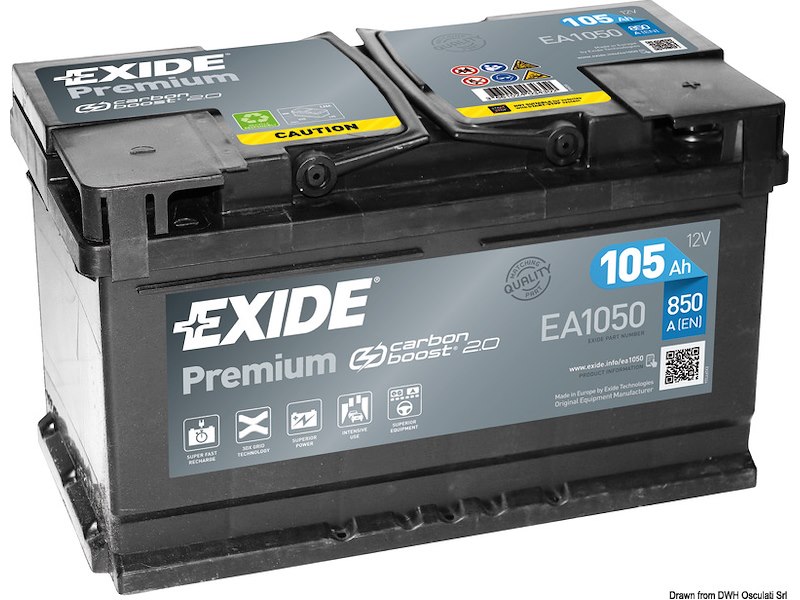 Batterie EXIDE Premium per avviamento