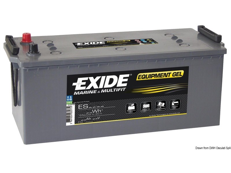 Batterie EXIDE Gel per servizi ed avviamento